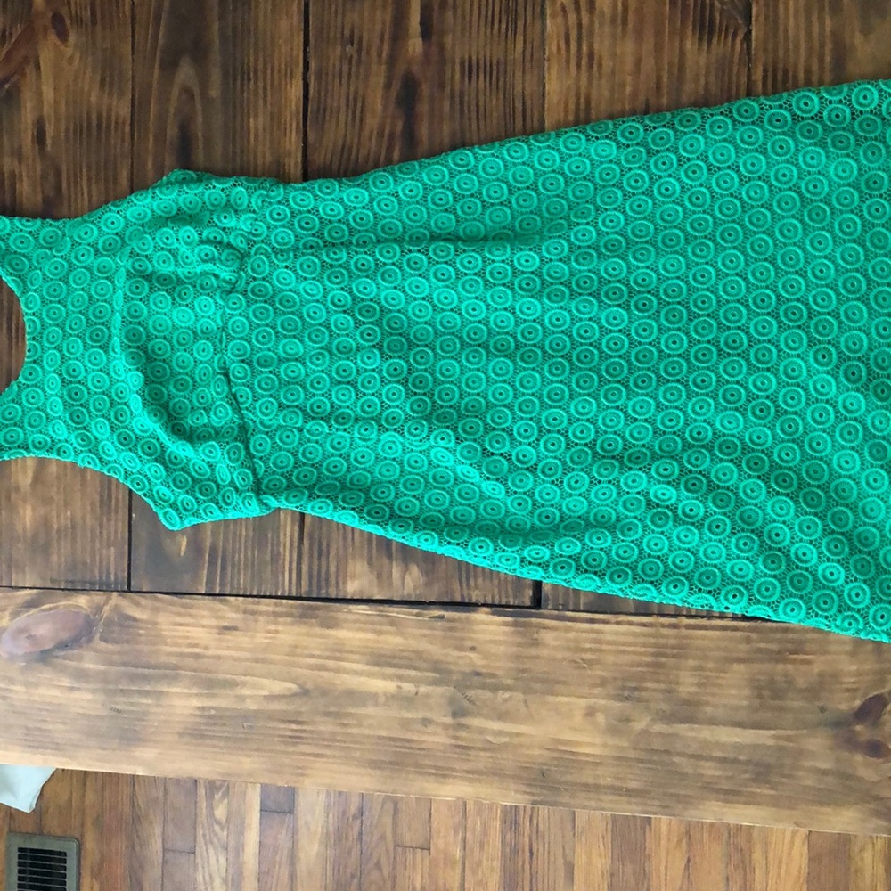 Isaac Mizrahi Kelly Green Dress size 2